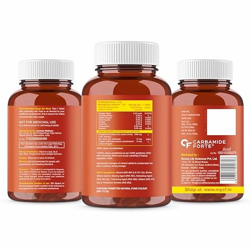 Carbamide Forte Natural Vitamin C Supplements Amla Extract With Zinc For Immunity & Skincare | Vitamin C Tablets - 120 Tablets - Image 2