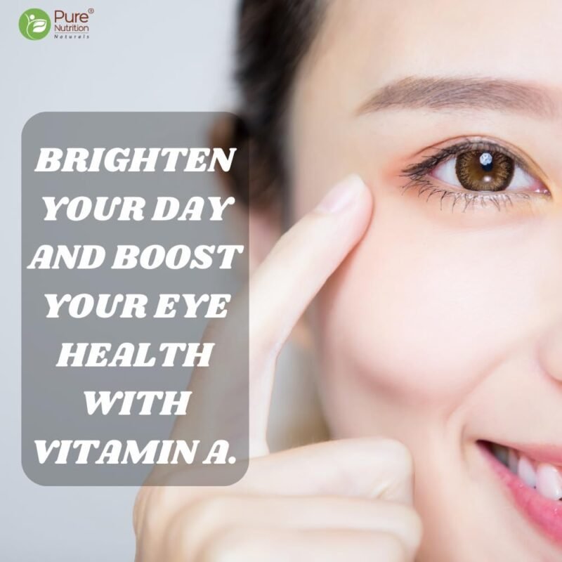 Pure Nutrition Plant-Based Vitamin A from Beta Carotene | 60 Veg Capsules for Men & Women | Supports Healthy Eyesight, Night Vision & Eye Protection | Fights Age-Related Eye Decline - Image 4
