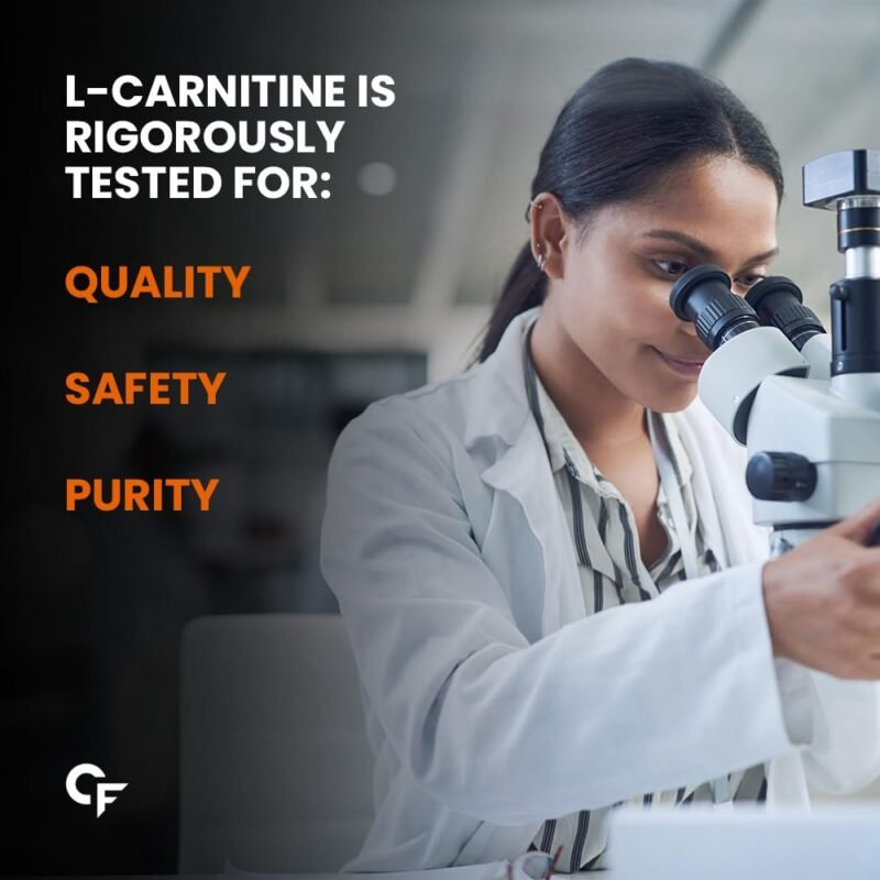Carbamide Forte L Carnitine L Tartrate 1000mg Capsules for Men & Women | Pre Workout Supplement - 120 Veg Capsules - Image 3