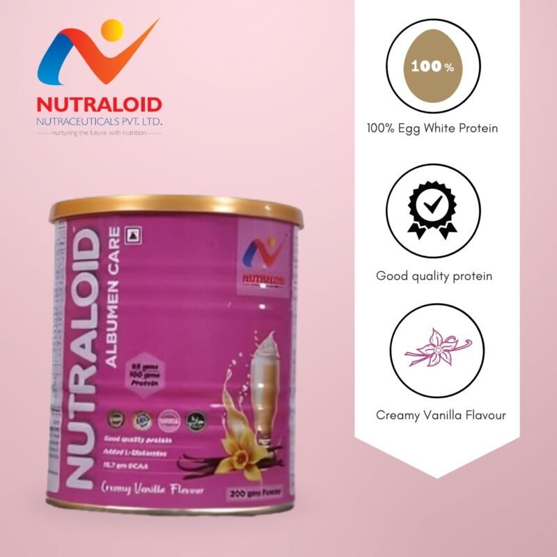 NUTRALOID ALBUMENCARE PROTEIN POWER [Egg white powder]. - Image 7