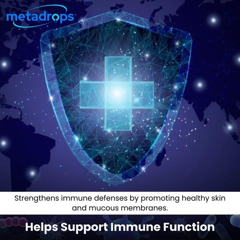 MetaDrops Vitamin A Liquid Supplement - Retinyl Palmitate, 100 Sublingual Servings for Enhanced Absorption, 50 mililitre - Image 3