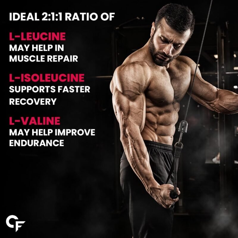Carbamide Forte BCAA Powder 5000mg 28 Sachets | BCAA Supplements For Women & Men Muscle Growth | BCAA Pre Workout & BCAA Intra Workout Supplement For Muscle Recovery | BCAA For Men | BCAA Supplement For Men & Women 7g Serving with Ideal 2:1:1 Ratio | 4 Fl - Image 8