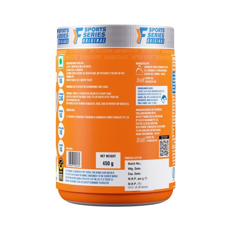 Fast&Up BCAA Advanced Watermelon - 30 Servings, Informed Sport Certified | For Muscle Recovery, Endurance & Hydration | BCAA (2:1:1) + Muscle Activators + Electrolytes - Image 2