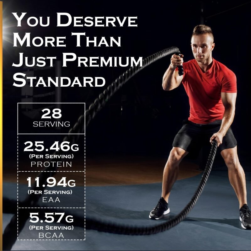 NAKPRO Gold Whey Protein Concentrate 80%, 1kg Unflavoured | 28g Protein, 6.2g BCAA | Trustified Certified 100% Authentic Supplement Powder & No Adulteration | Fast Absorbing Whey Protein Powder - Image 5