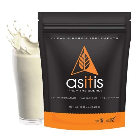 Asitis Nutrition Lab Tested Unflavoured(1Kg) Pure Carb Carbohydrates for Weight Gain Powder, 1000 grams