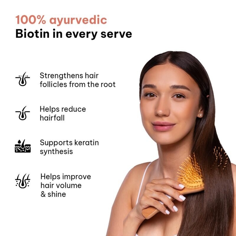 HealthKart hk vitals Biotin (90 Tablets) | Supplement for Hair Growth, Strong Hair and Glowing Skin, Fights Nail Brittleness - Image 7