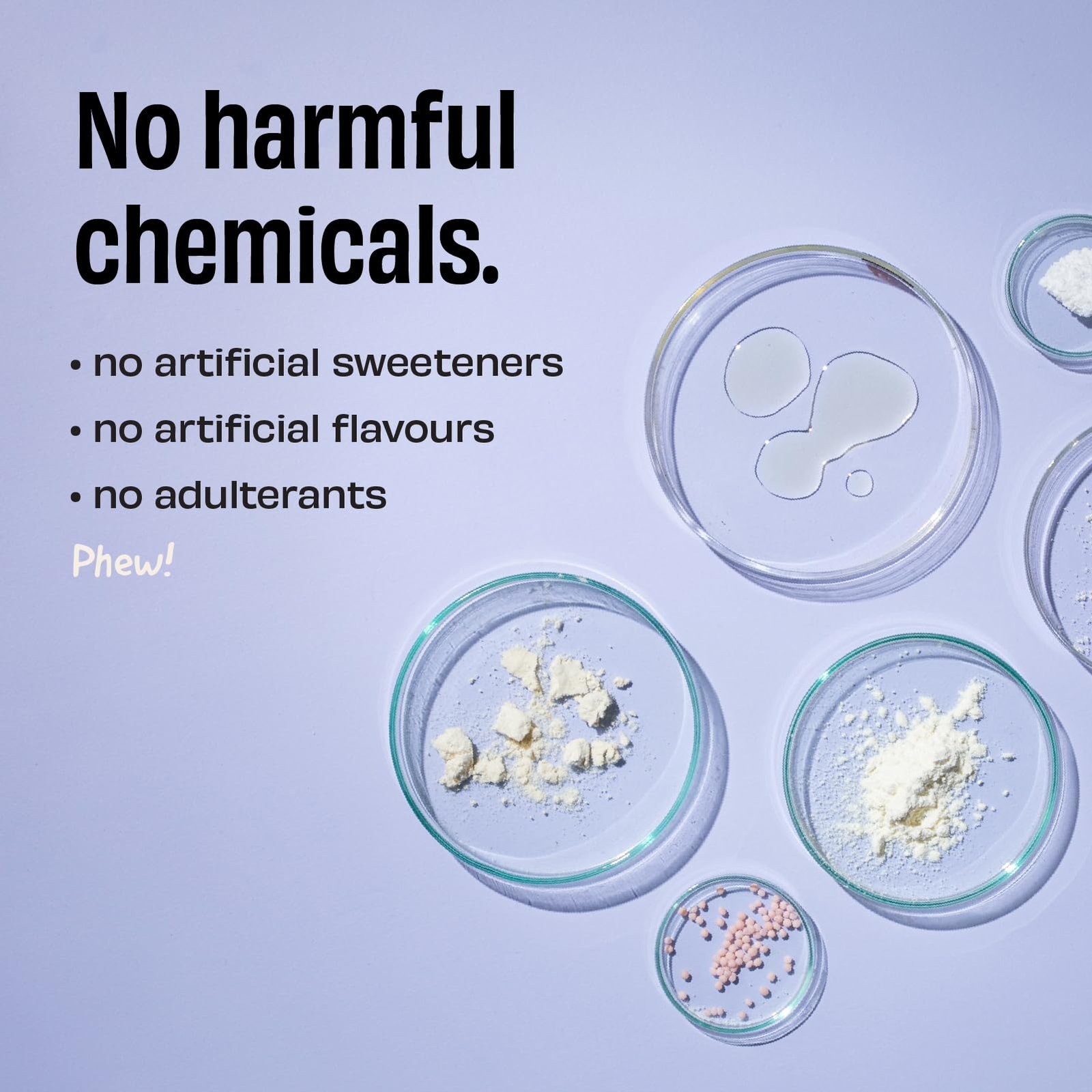 The Whole Truth Whey Protein Concentrate Unflavoured |1 kg (2.2 lbs) | 26g Protein per scoop | 6.4g BCAA | 100% Authentic Whey & No Adulteration | Clean and Light | Muscle Building | Vegetarian - Image 7