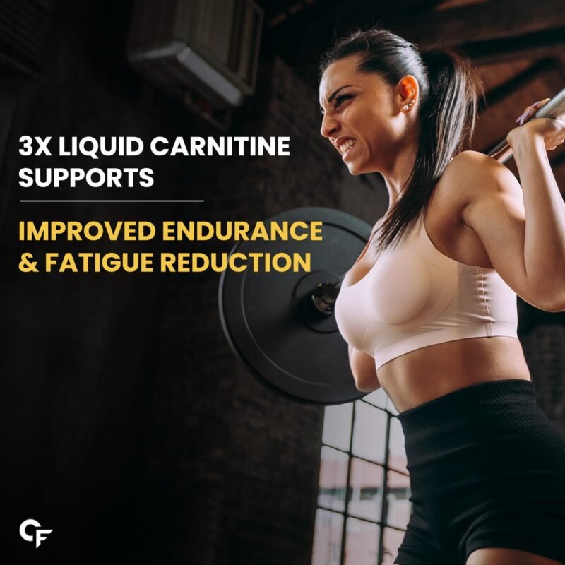 Carbamide Forte L Carnitine Liquid 3300mg | L-Carnitine Supplement For Men & Women | Liquid L Carnitine Pre Workout, Intra Workout & Post Workout Supplement With 3300 mg Per Serving With Added Vitamins | L’Carnitine Mango Flavour With 30 Servings - 450ml - Image 5