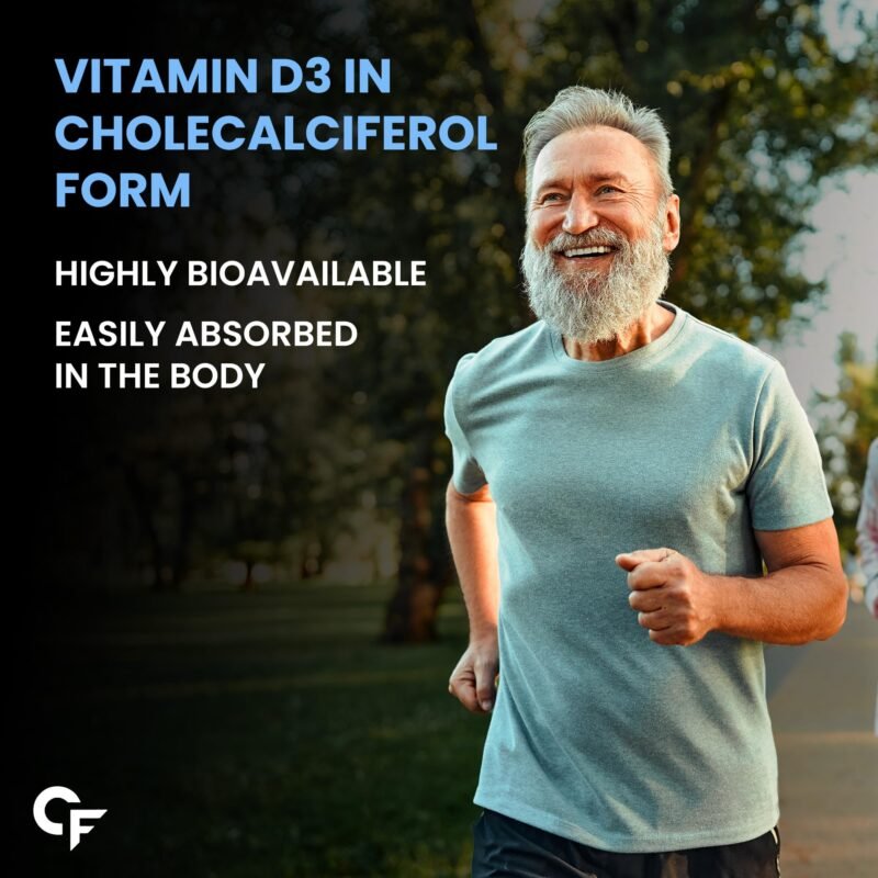 Carbamide Forte Vitamin d3 10000iu | Chewable Vitamin D Tablets | D3 Supplement for Bone & Immunity | Vitamin D3 Supplement for Women & Men | Orange Flavour - 60 Tablets - Image 4
