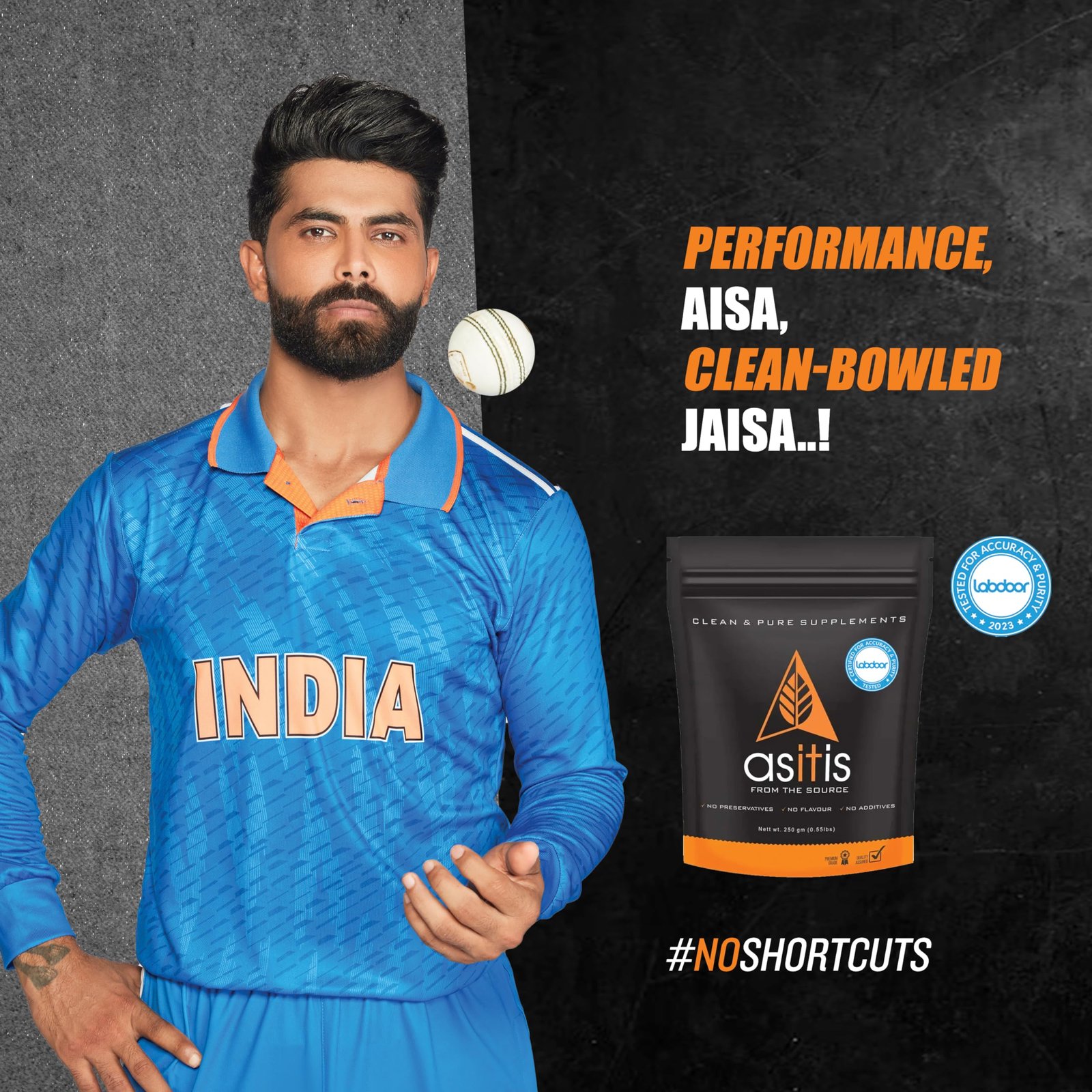 AS-IT-IS Nutrition 100% Creatine Monohydrate, Pure 2.5g Micronized Powder with Rapid Dissolution & Absorption, USA Labdoor Certified for Accuracy & Purity, Supports Performance & Recovery- Unflavored, Single Ingredient- 250g (100 servings) - Image 3