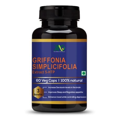 ANC 100% Natural Griffonia Simplicifolia Extract 5-Htp - 60 Veg Capsules