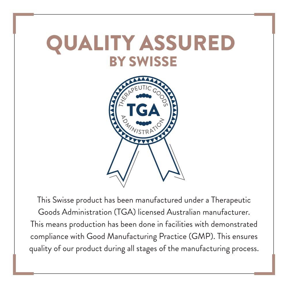 Swisse Magnesium For Muscle Recovery, Sound Sleep & Stress Relief - Australia's No. 1 Magnesium Supplement, Manufactured In Australia - Supports Relaxing, Calming & Muscle Regenerative Sleep - 60 Tablets (1 Tablet Per Serving) - Image 3