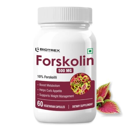 Biotrex Forskolin - 500mg, Reduce weight and be slim (60 Capsules)