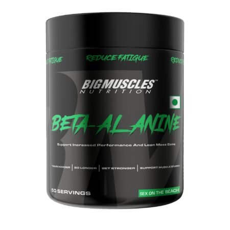 Bigmuscles Nutrition Beta-Alanine Powder [50 Servings, Sex On The Beach] | Supports Increased Performance, Lean Mass Gains, Workout Capacity, Strength & Endurance