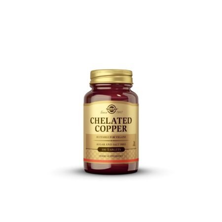 Solgar Chelated Copper Tablets - Pack of 100