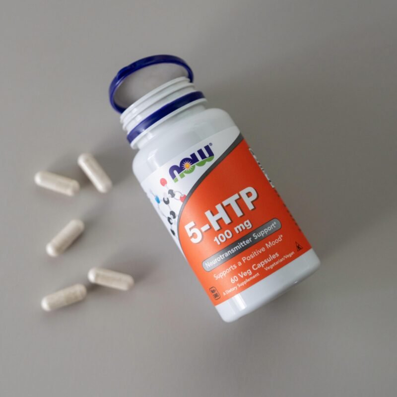 Now Foods 5 - HTP 100 Mg Neurotransmitter Support Capsules - 60 Veg Capsules - Image 4