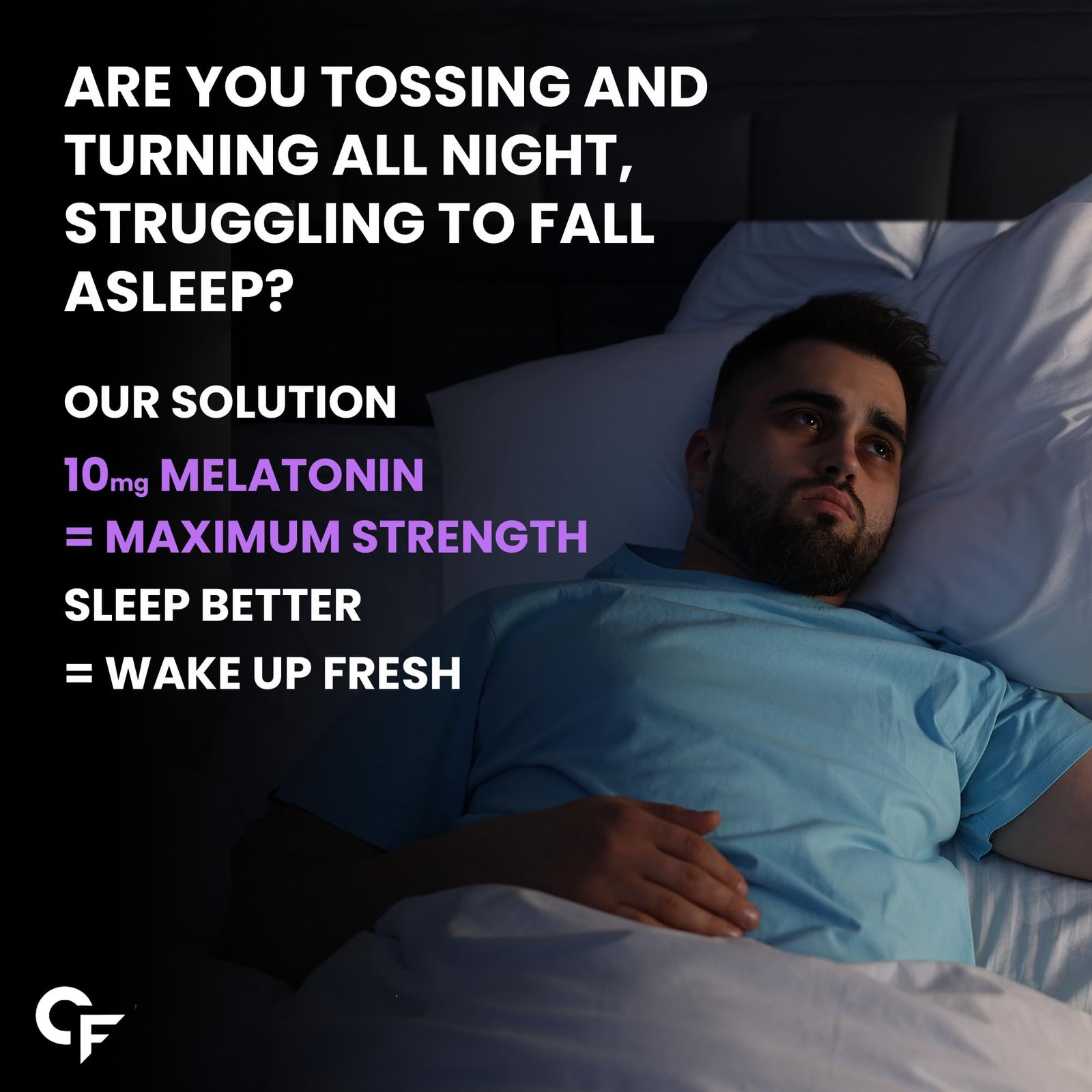 Carbamide Forte Melatonin 10 mg sleep Gummies - with TAGARA, L Tryptophan & Vitamin B6 | Sleep Supplements – 60 Veg Gummies - Image 7