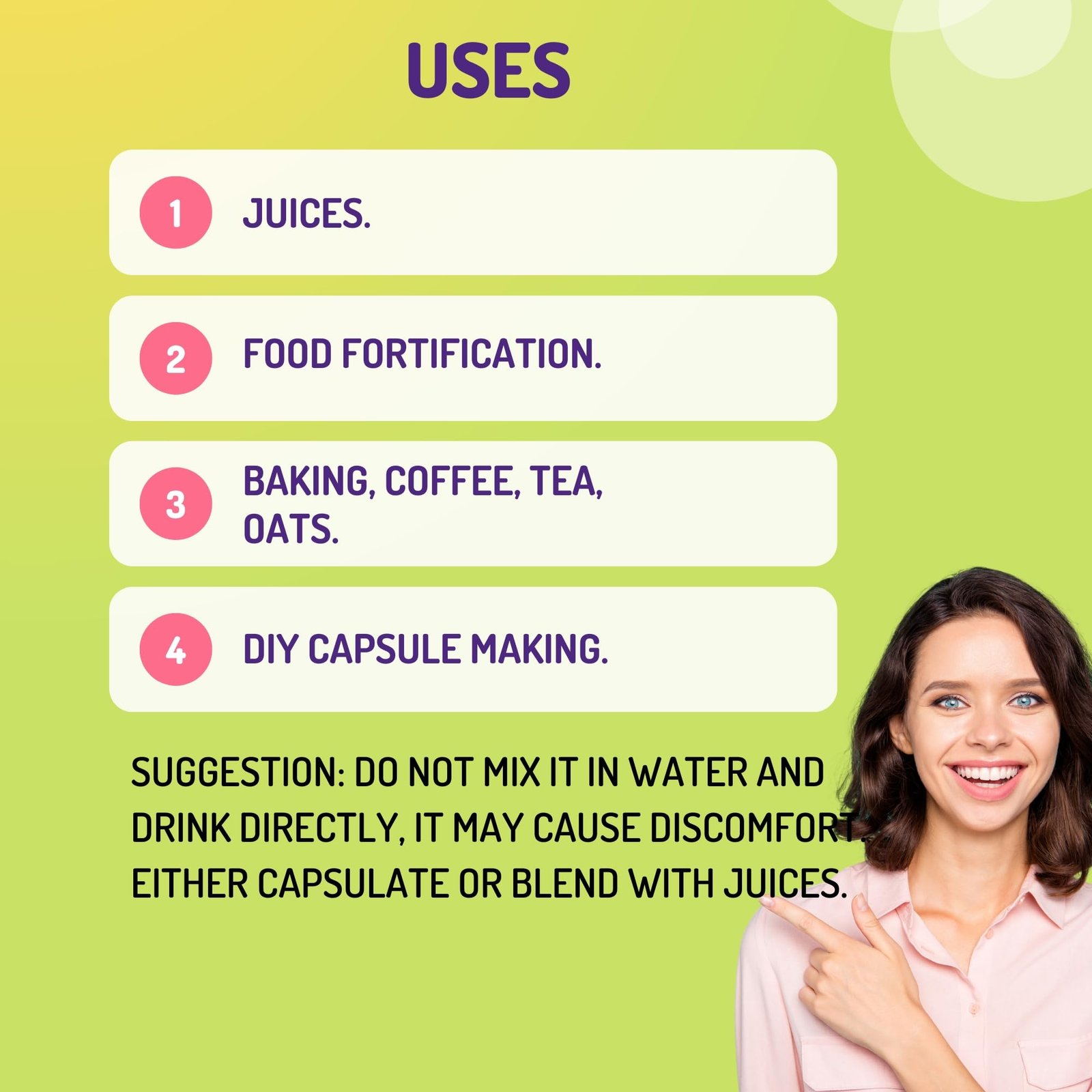 Hollywood Secrets Pure Provitamin B5 Calcium D Pantothenate powder 50gm - Image 2