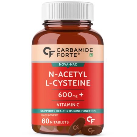 Carbamide Forte N-Acetyl, L-Cysteine 600mg (NAC) - 60 capsules, 1 count
