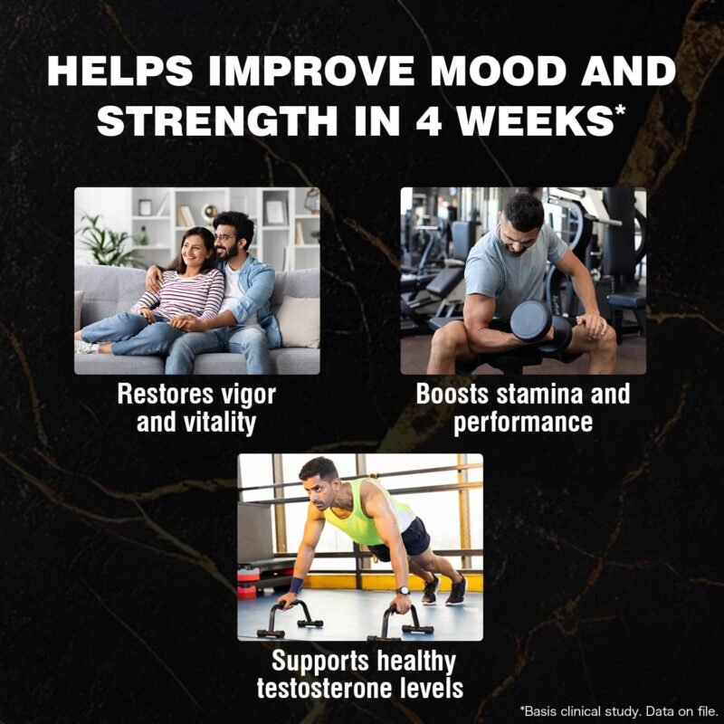 Himalaya Shilajit/Shilajeet Gold Capsules | 100% Pure Himalayan Shilajit + 24 Carat Gold | 20 Capsules | Restores Vigor and Vitality | Boosts Stamina and Performance - Image 5