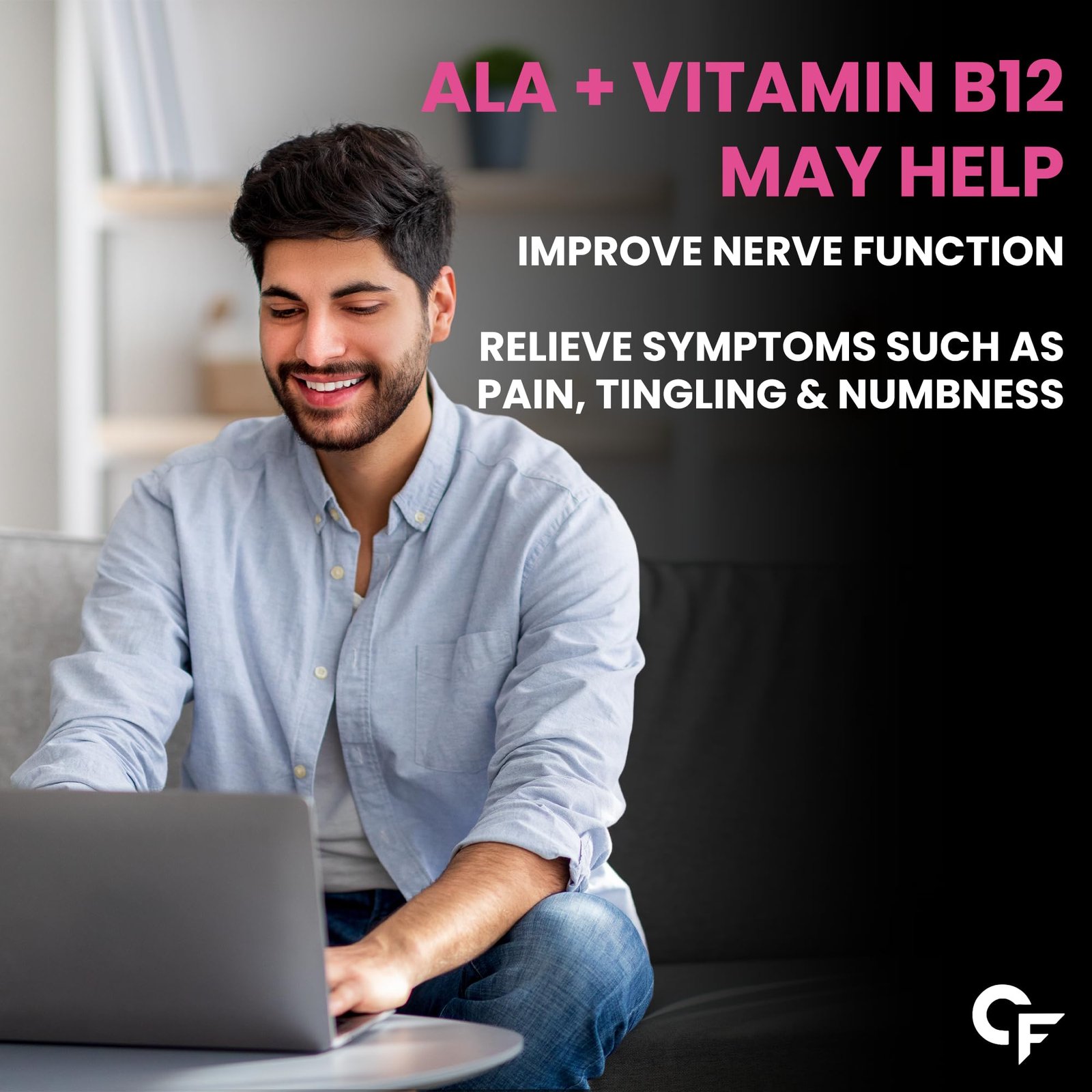 Carbamide Forte Alpha Lipoic Acid 300mg - ALA Capsules with Vitamin B12 & Lycopene | ALA Supplement | Supports Healthy Skin & Immunity - 60 Veg ALA Capsules - Image 4