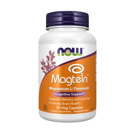 Now Foods, Magtein, Cognitive Support, 90 Veggie Caps
