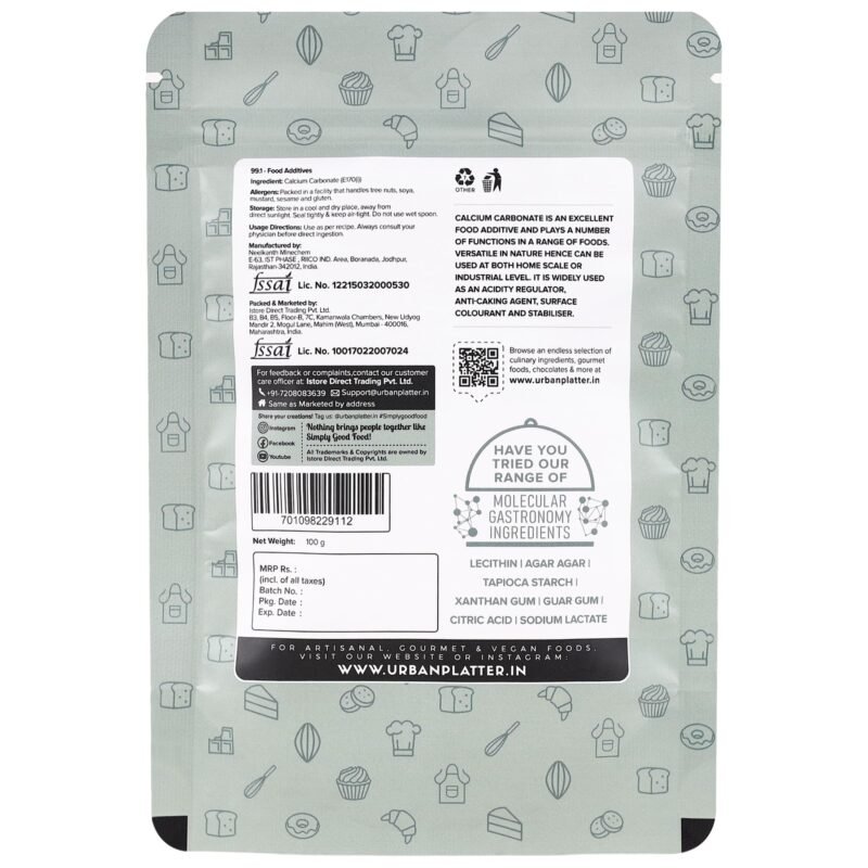 Urban Platter Calcium Carbonate Powder, 100g [Chuna] - Image 6