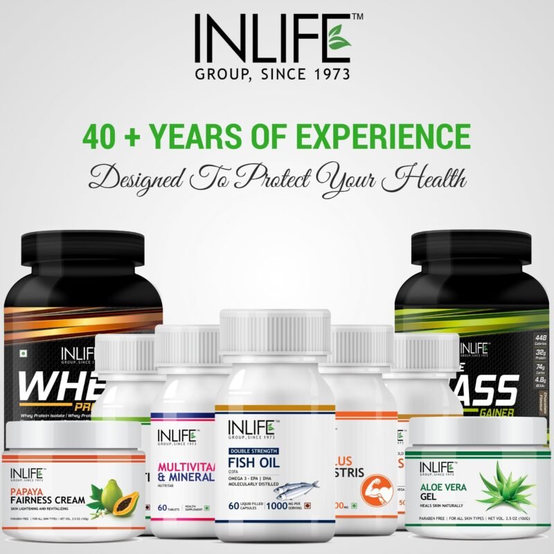 INLIFE Alpha Lipoic Acid 300mg | Universal Antioxidant | ALA Supplement - 60 Vegetarian Capsules (Pack of 1, 60) - Image 3